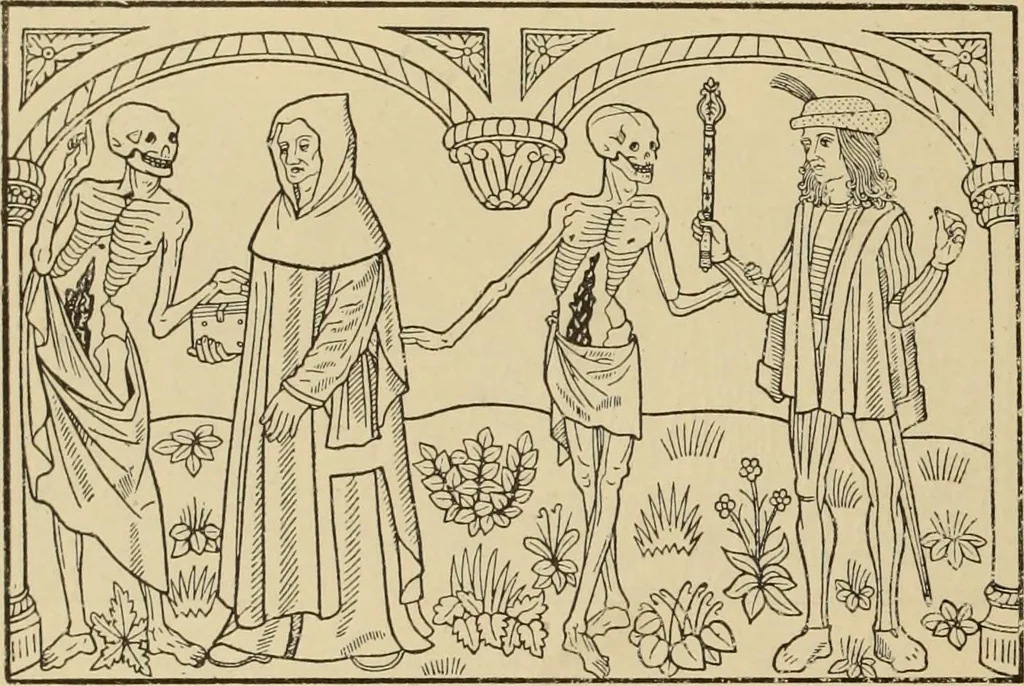An illustration from L'art religieux de la fin du moyen âge en France;, 1908, leaf 387