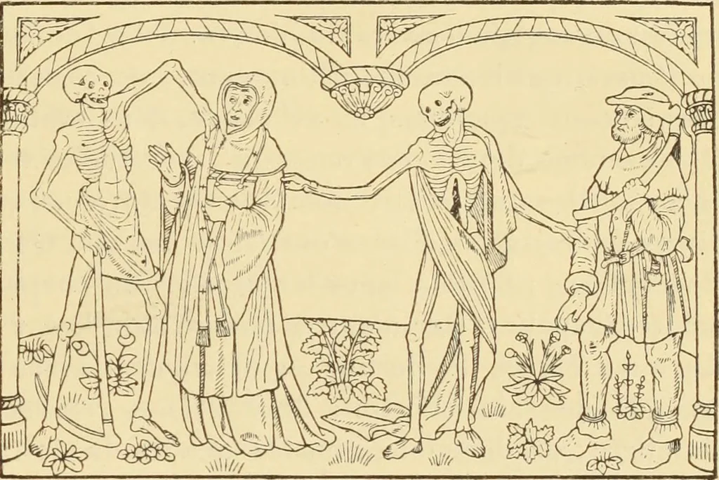 An illustration from L'art religieux de la fin du moyen âge en France;, 1908, leaf 388