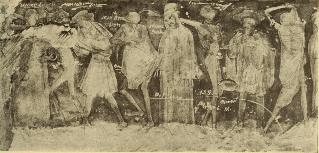 An illustration from L'art religieux de la fin du moyen âge en France;, 1908, leaf 392