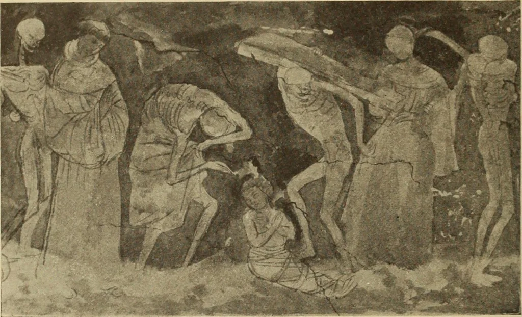 An illustration from L'art religieux de la fin du moyen âge en France;, 1908, leaf 395