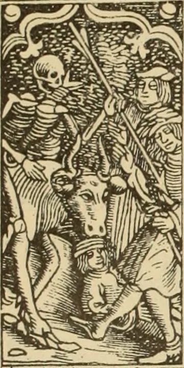 An illustration from L'art religieux de la fin du moyen âge en France;, 1908, leaf 397