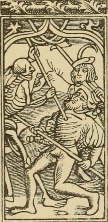 An illustration from L'art religieux de la fin du moyen âge en France;, 1908, leaf 397