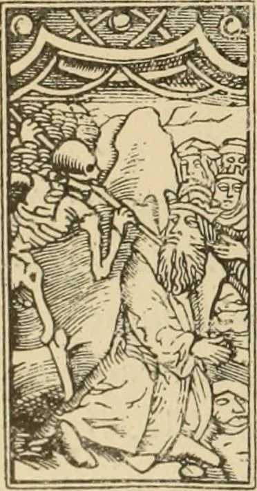 An illustration from L'art religieux de la fin du moyen âge en France;, 1908, leaf 397