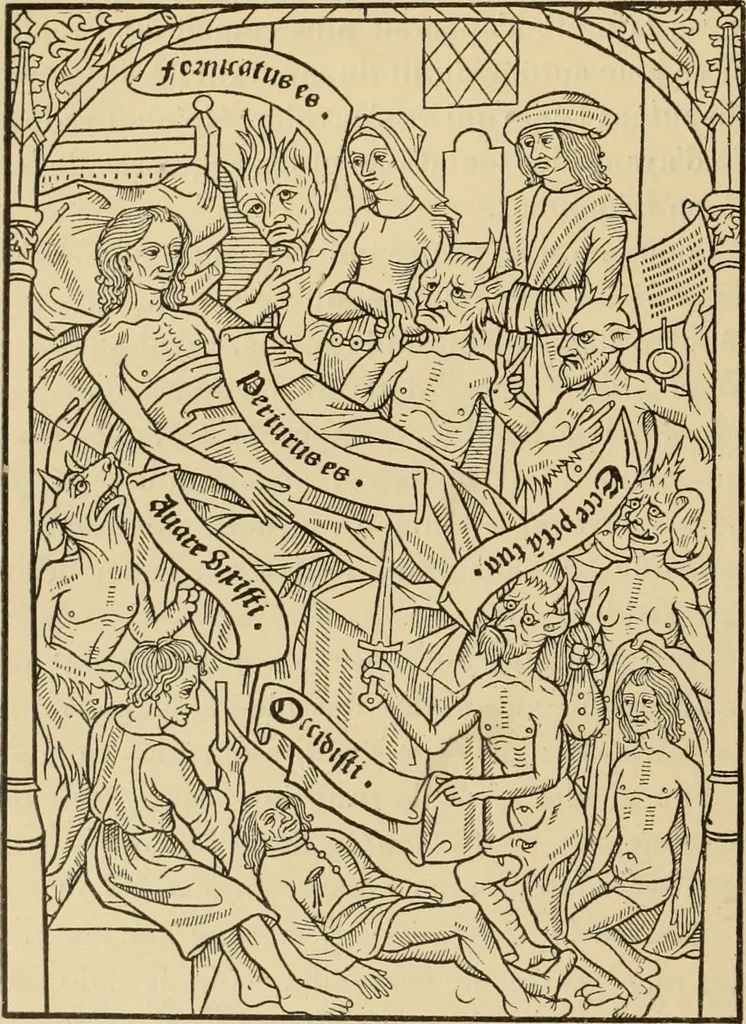 An illustration from L'art religieux de la fin du moyen âge en France;, 1908, leaf 401