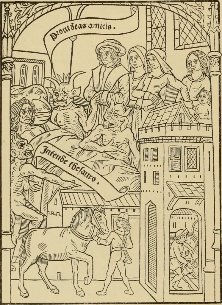 An illustration from L'art religieux de la fin du moyen âge en France;, 1908, leaf 403