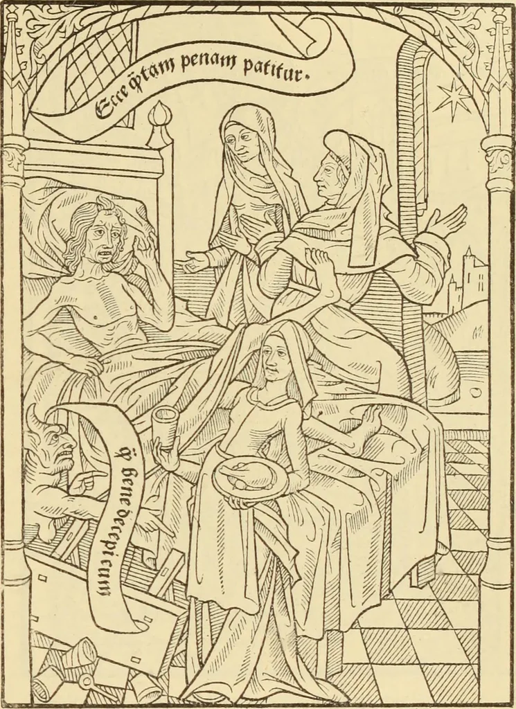 An illustration from L'art religieux de la fin du moyen âge en France;, 1908, leaf 404