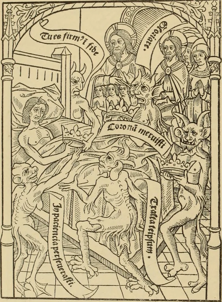 An illustration from L'art religieux de la fin du moyen âge en France;, 1908, leaf 405