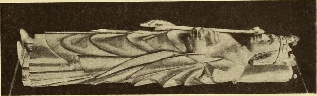 An illustration from L'art religieux de la fin du moyen âge en France;, 1908, leaf 414