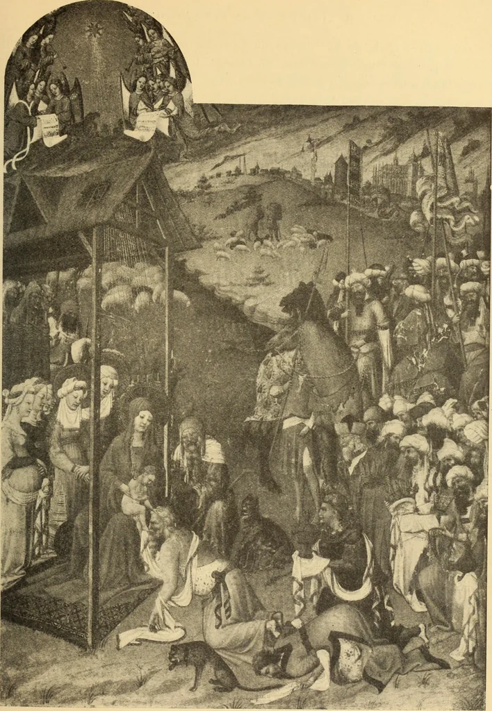 An illustration from L'art religieux de la fin du moyen âge en France;, 1908, leaf 42