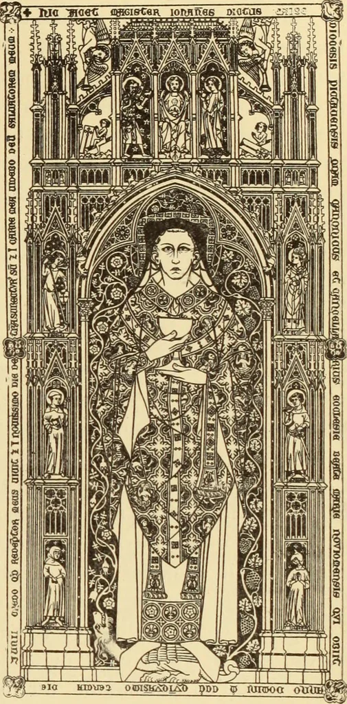 An illustration from L'art religieux de la fin du moyen âge en France;, 1908, leaf 432