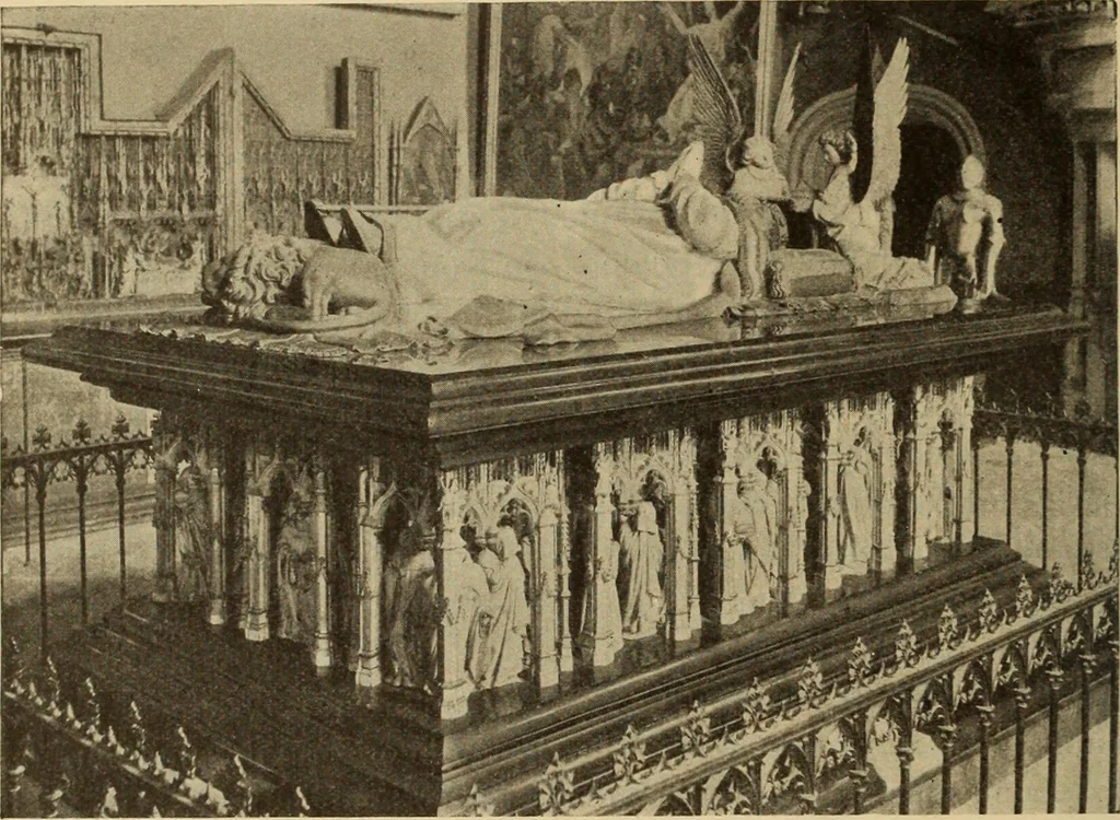 An illustration from L'art religieux de la fin du moyen âge en France;, 1908, leaf 435