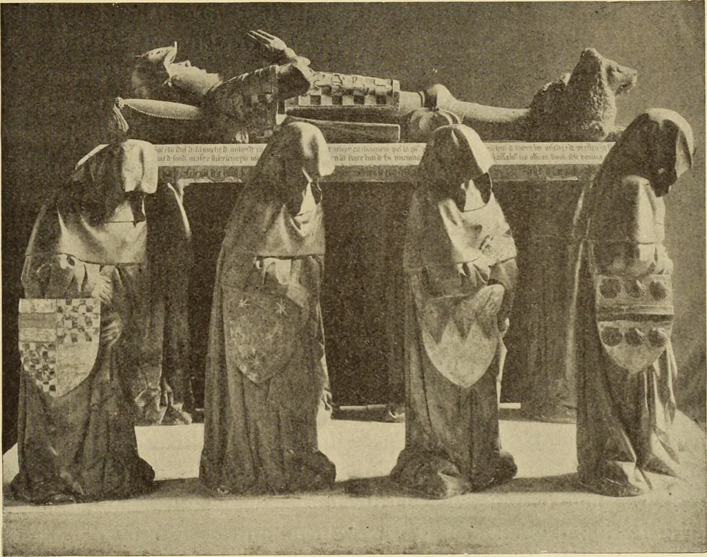 An illustration from L'art religieux de la fin du moyen âge en France;, 1908, leaf 438