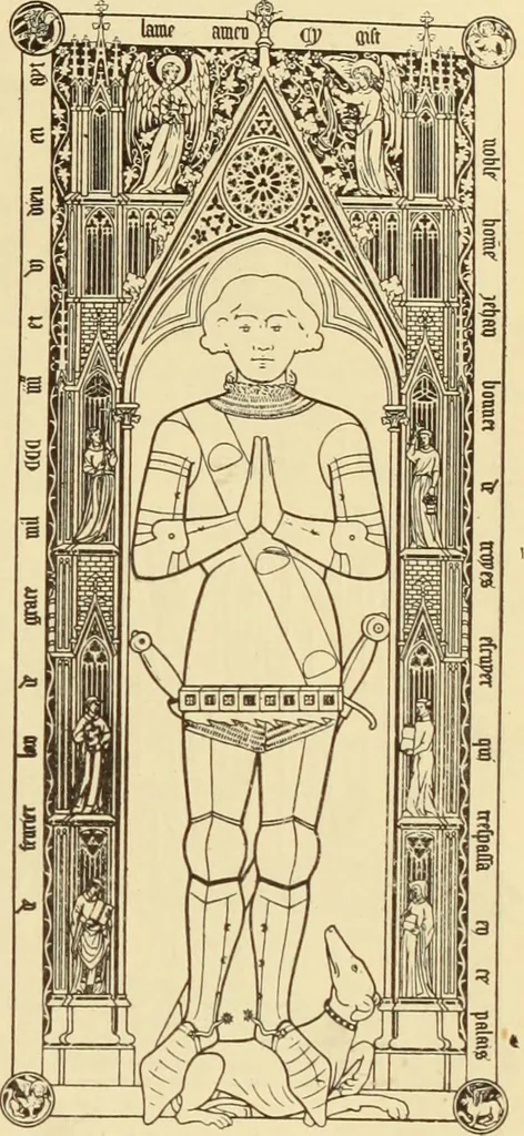 An illustration from L'art religieux de la fin du moyen âge en France;, 1908, leaf 446