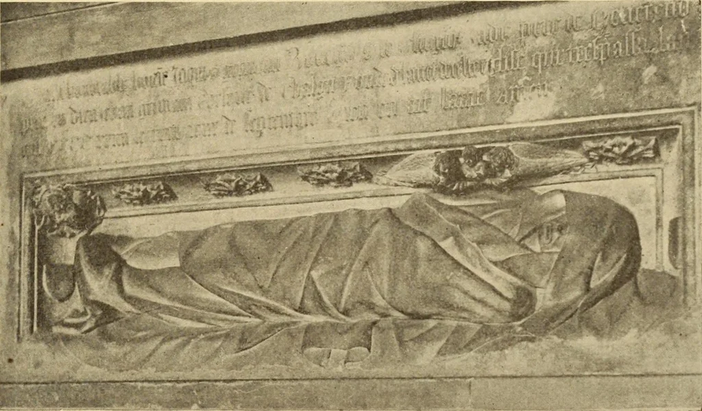An illustration from L'art religieux de la fin du moyen âge en France;, 1908, leaf 450