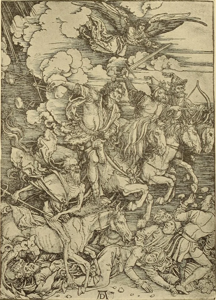 An illustration from L'art religieux de la fin du moyen âge en France;, 1908, leaf 464