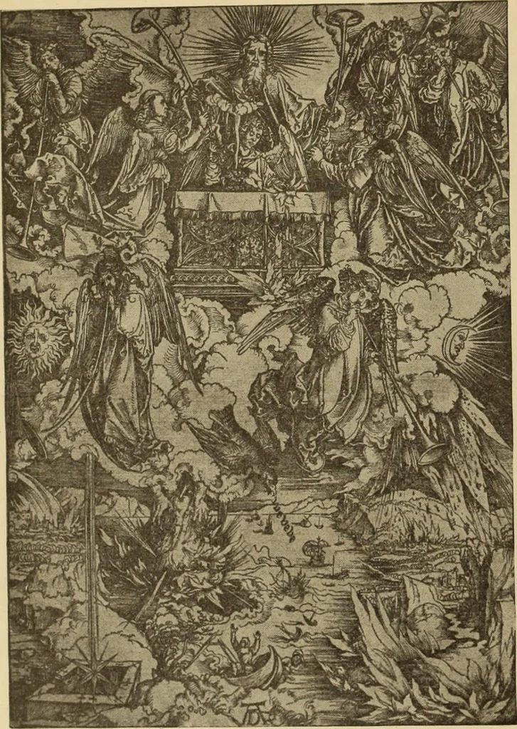 An illustration from L'art religieux de la fin du moyen âge en France;, 1908, leaf 467