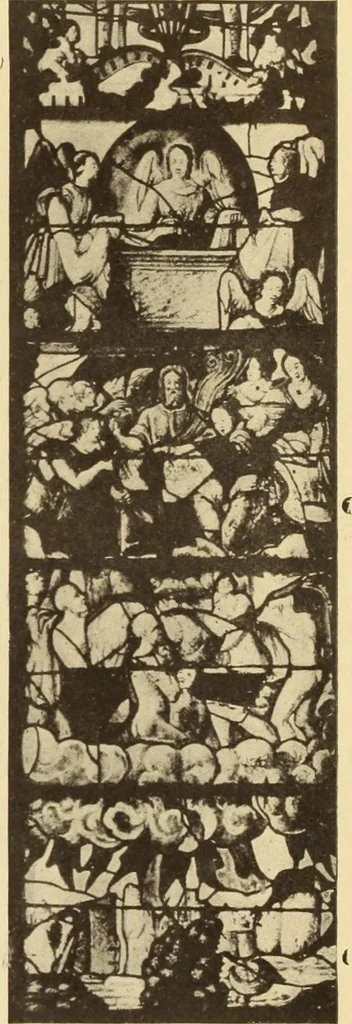 An illustration from L'art religieux de la fin du moyen âge en France;, 1908, leaf 470