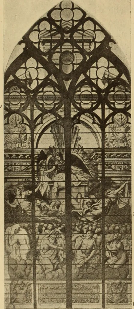 An illustration from L'art religieux de la fin du moyen âge en France;, 1908, leaf 471
