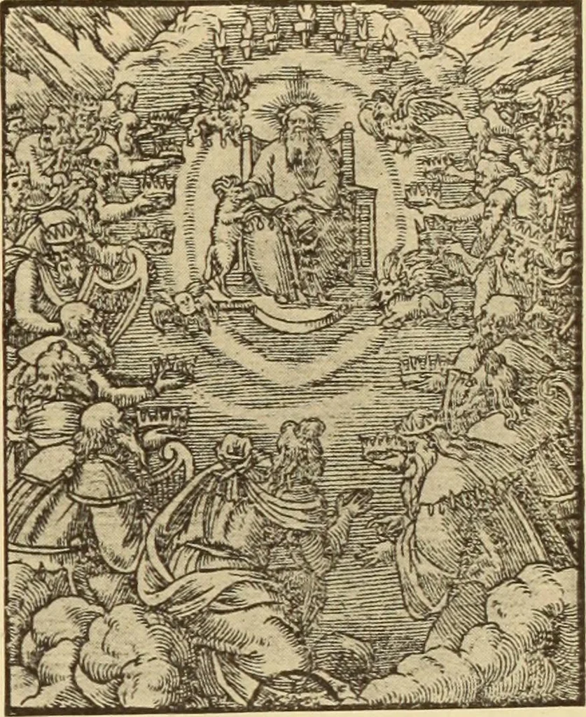 An illustration from L'art religieux de la fin du moyen âge en France;, 1908, leaf 474