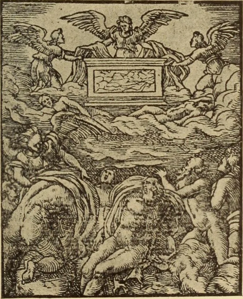 An illustration from L'art religieux de la fin du moyen âge en France;, 1908, leaf 474
