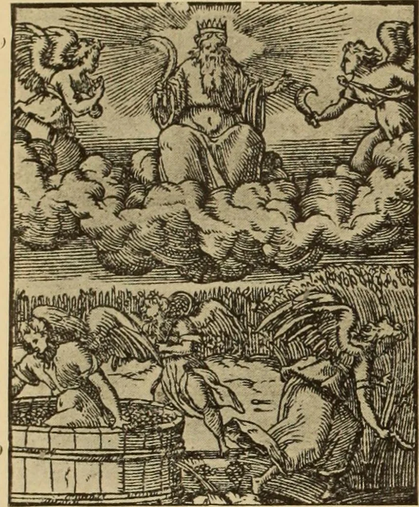 An illustration from L'art religieux de la fin du moyen âge en France;, 1908, leaf 475