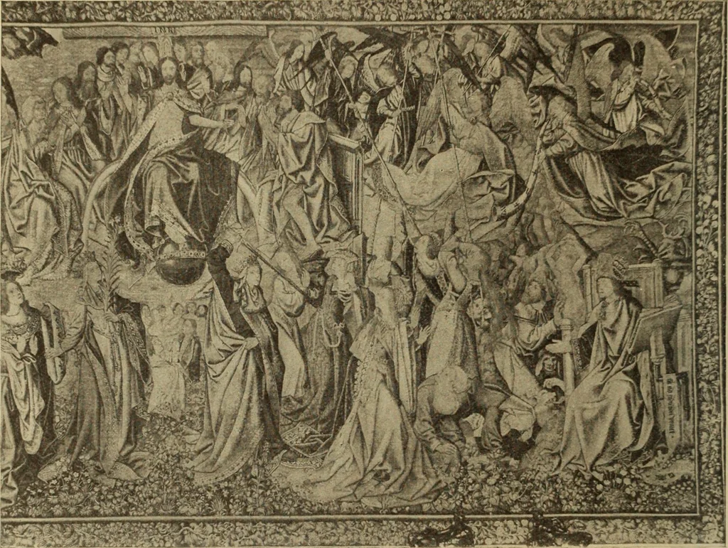 An illustration from L'art religieux de la fin du moyen âge en France;, 1908, leaf 479