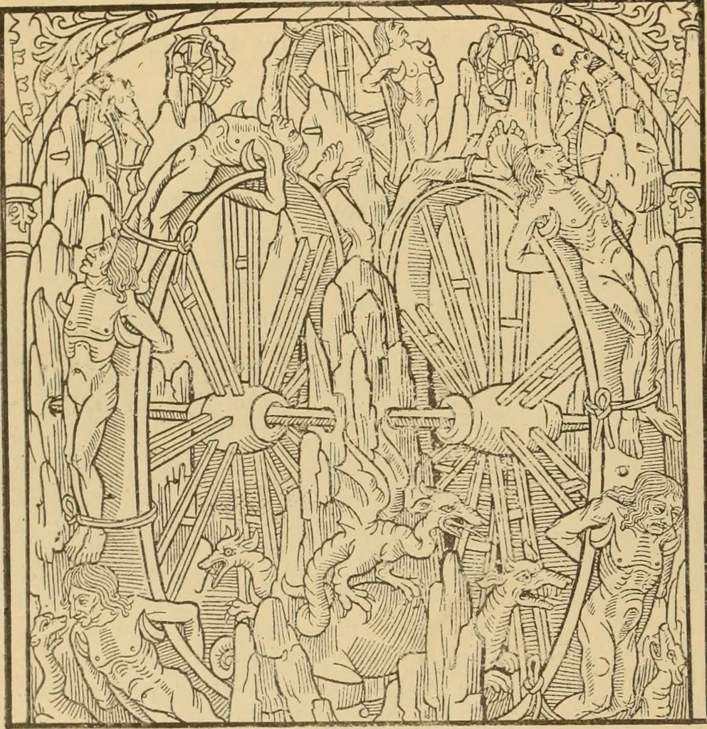 An illustration from L'art religieux de la fin du moyen âge en France;, 1908, leaf 491
