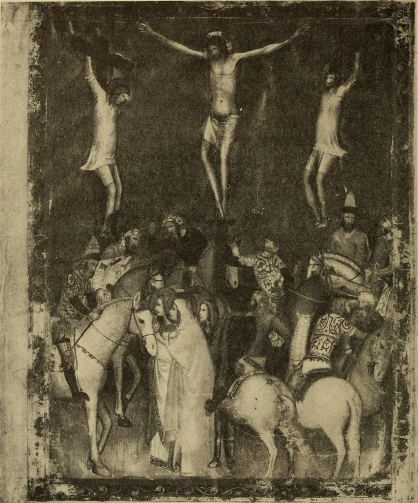 An illustration from L'art religieux de la fin du moyen âge en France;, 1908, leaf 51