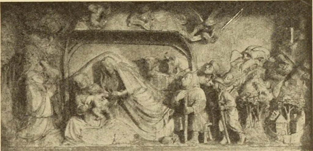 An illustration from L'art religieux de la fin du moyen âge en France;, 1908, leaf 72