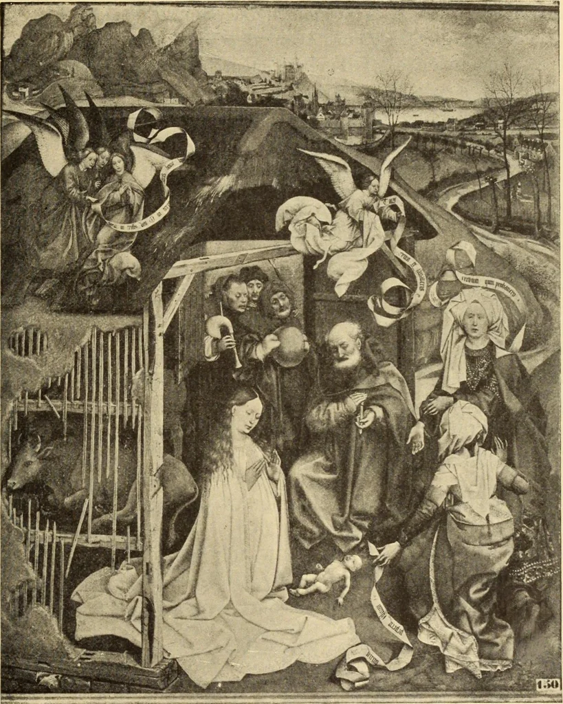 An illustration from L'art religieux de la fin du moyen âge en France;, 1908, leaf 94