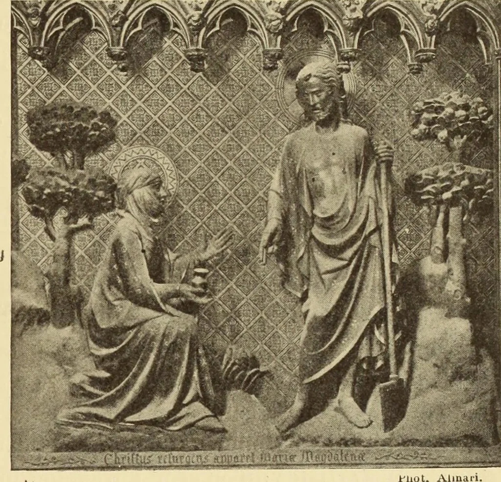 An illustration from L'art religieux de la fin du moyen âge en France;, 1908, leaf 96