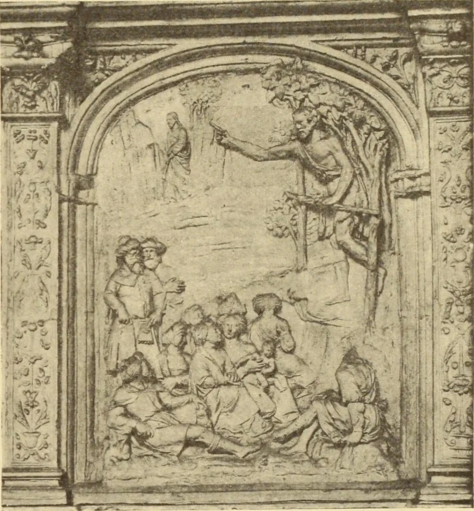 An illustration from L'art religieux de la fin du moyen âge en France;, 1908, leaf 98
