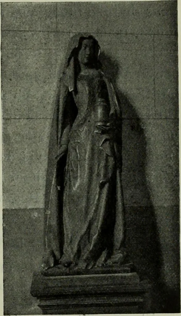 An illustration from L'art religieux de la fin du Moyen Age en France : étude sur l'iconographie du Moyen Age et sur ses sources d'inspiration, 1922, leaf 176