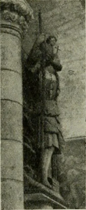 An illustration from L'art religieux de la fin du Moyen Age en France : étude sur l'iconographie du Moyen Age et sur ses sources d'inspiration, 1922, leaf 193