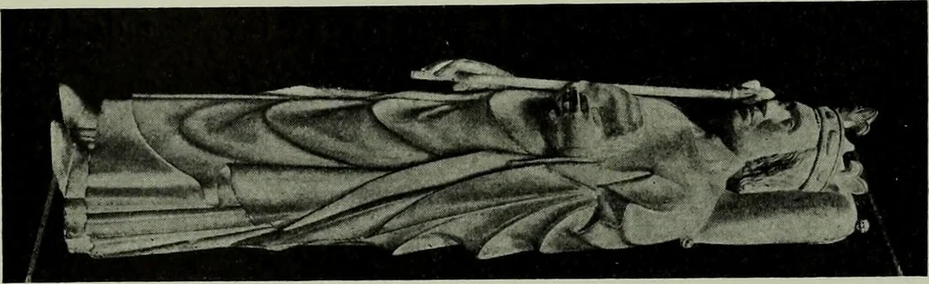 An illustration from L'art religieux de la fin du Moyen Age en France : étude sur l'iconographie du Moyen Age et sur ses sources d'inspiration, 1922, leaf 410