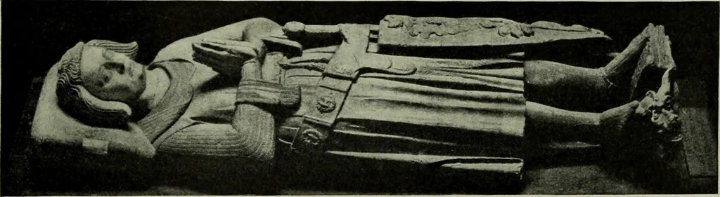 An illustration from L'art religieux de la fin du Moyen Age en France : étude sur l'iconographie du Moyen Age et sur ses sources d'inspiration, 1922, leaf 412