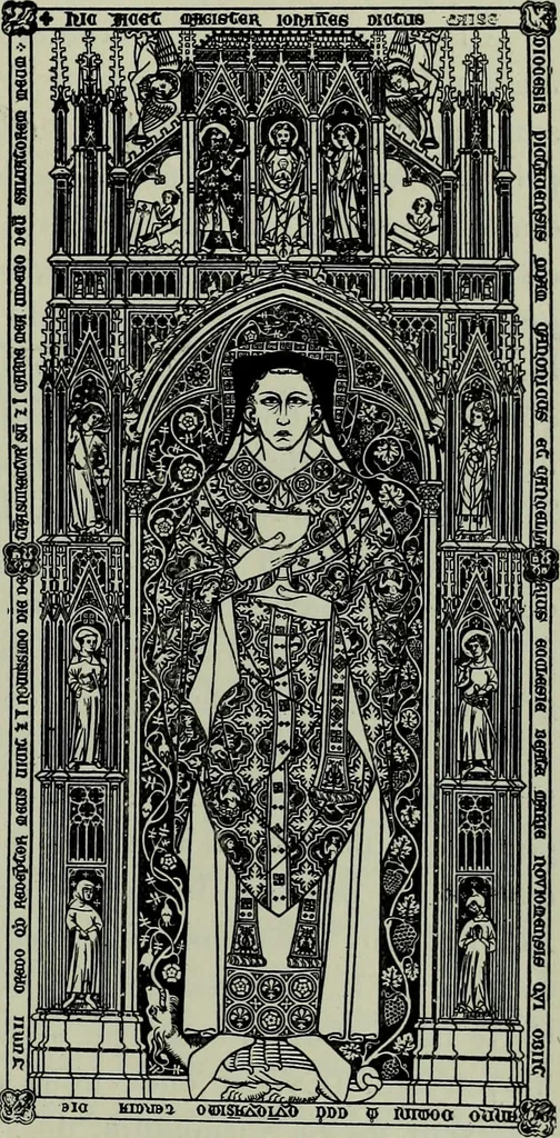 An illustration from L'art religieux de la fin du Moyen Age en France : étude sur l'iconographie du Moyen Age et sur ses sources d'inspiration, 1922, leaf 428