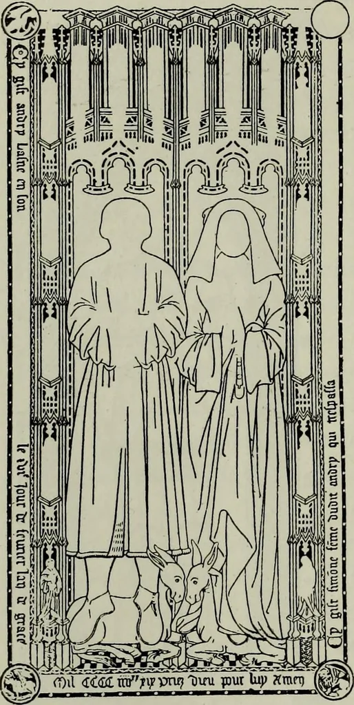 An illustration from L'art religieux de la fin du Moyen Age en France : étude sur l'iconographie du Moyen Age et sur ses sources d'inspiration, 1922, leaf 443