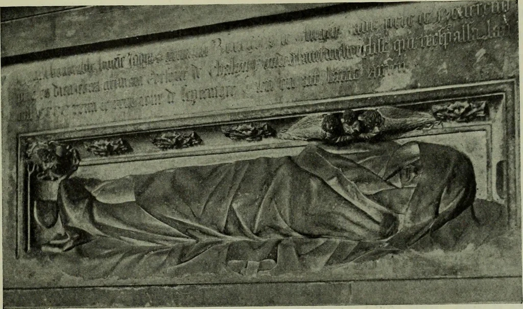 An illustration from L'art religieux de la fin du Moyen Age en France : étude sur l'iconographie du Moyen Age et sur ses sources d'inspiration, 1922, leaf 446