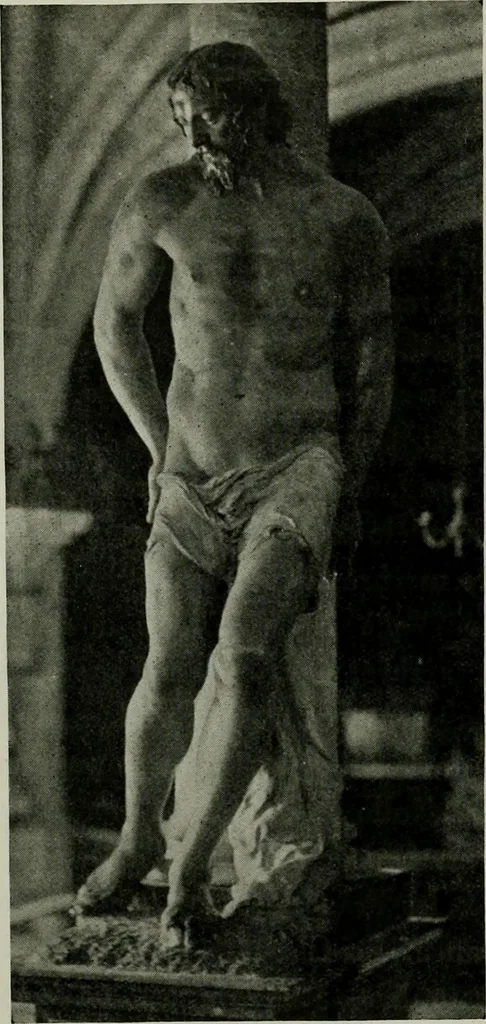 An illustration from L'art religieux de la fin du moyen âge en France; étude sur l'iconographie du moyen âge et sur ses sources d'inspiration;, 1908, leaf 103