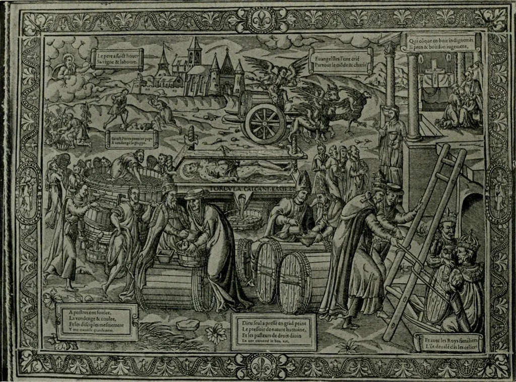 An illustration from L'art religieux de la fin du moyen âge en France; étude sur l'iconographie du moyen âge et sur ses sources d'inspiration;, 1908, leaf 129