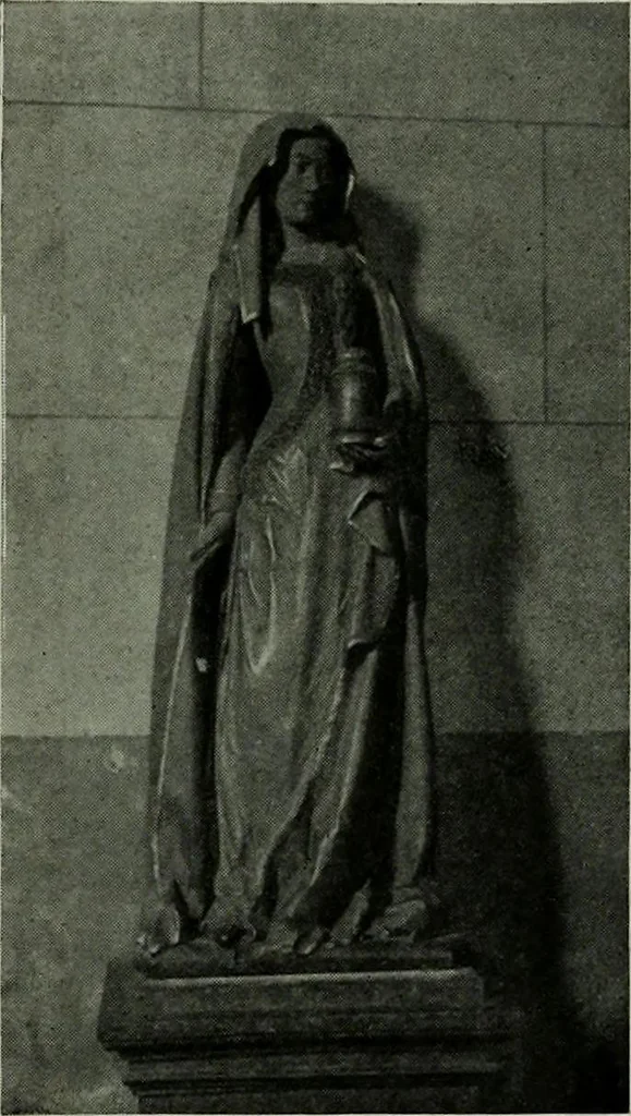 An illustration from L'art religieux de la fin du moyen âge en France; étude sur l'iconographie du moyen âge et sur ses sources d'inspiration;, 1908, leaf 176