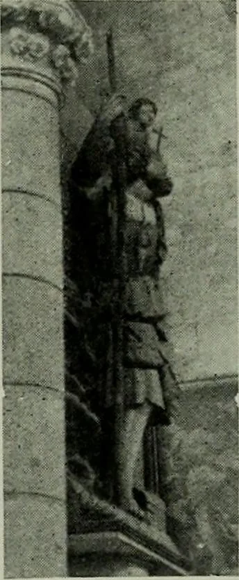 An illustration from L'art religieux de la fin du moyen âge en France; étude sur l'iconographie du moyen âge et sur ses sources d'inspiration;, 1908, leaf 196