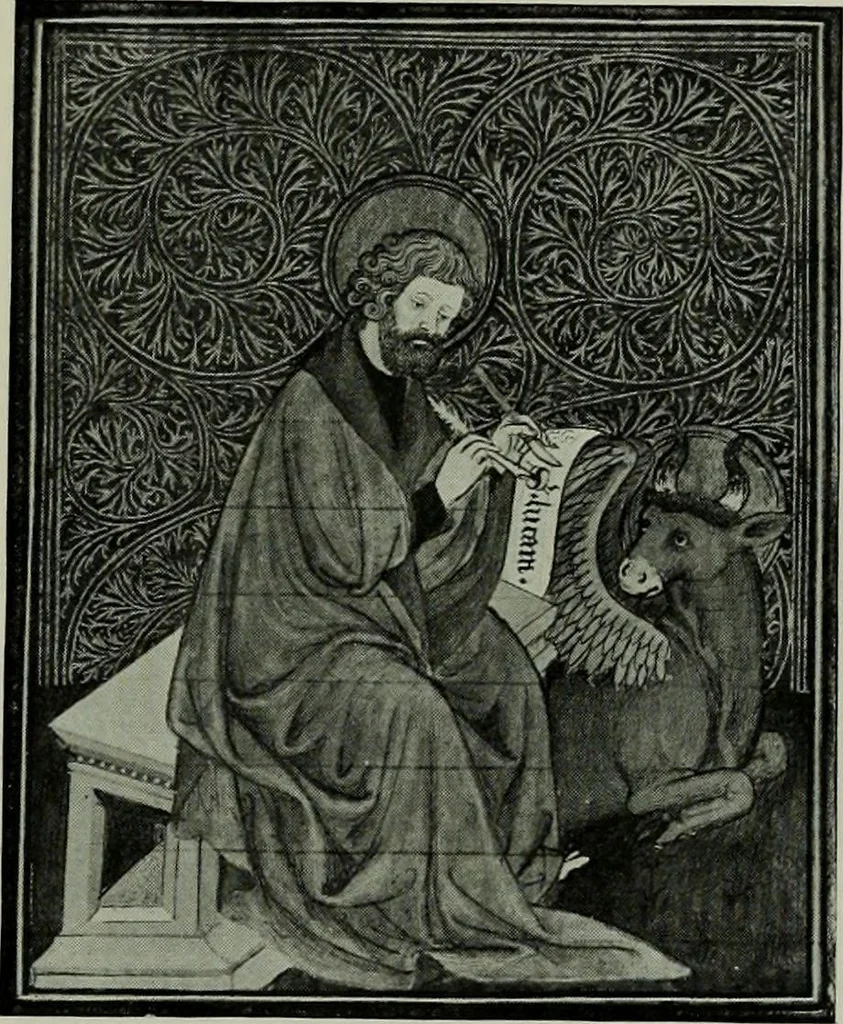An illustration from L'art religieux de la fin du moyen âge en France; étude sur l'iconographie du moyen âge et sur ses sources d'inspiration;, 1908, leaf 252