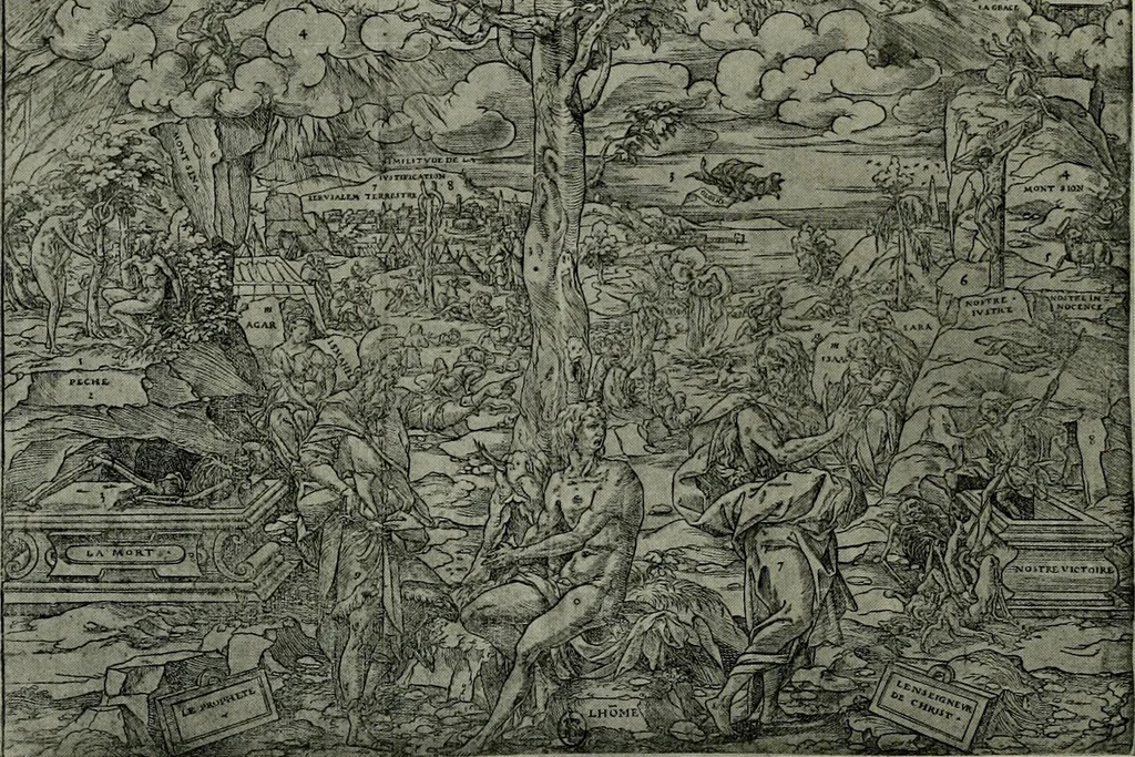 An illustration from L'art religieux de la fin du moyen âge en France; étude sur l'iconographie du moyen âge et sur ses sources d'inspiration;, 1908, leaf 317