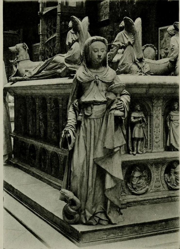 An illustration from L'art religieux de la fin du moyen âge en France; étude sur l'iconographie du moyen âge et sur ses sources d'inspiration;, 1908, leaf 361