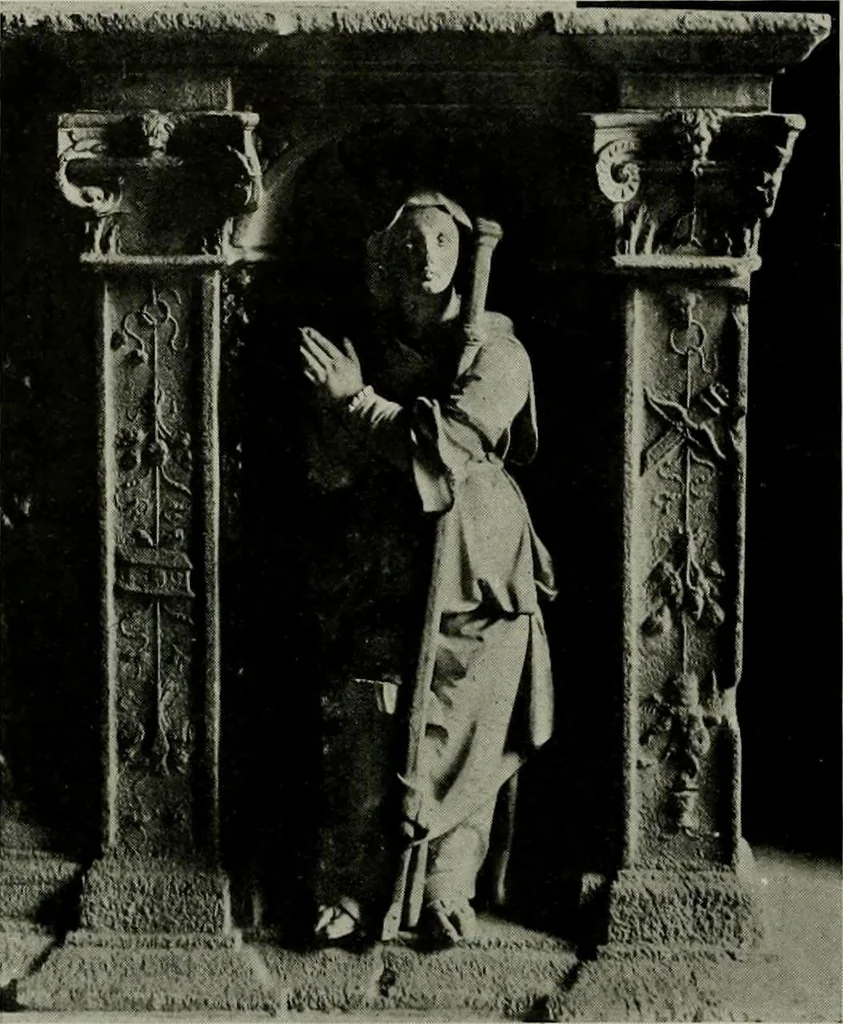 An illustration from L'art religieux de la fin du moyen âge en France; étude sur l'iconographie du moyen âge et sur ses sources d'inspiration;, 1908, leaf 363