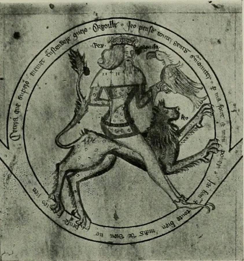 An illustration from L'art religieux de la fin du moyen âge en France; étude sur l'iconographie du moyen âge et sur ses sources d'inspiration;, 1908, leaf 368