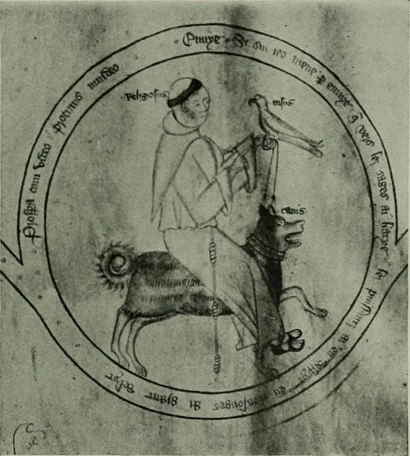 An illustration from L'art religieux de la fin du moyen âge en France; étude sur l'iconographie du moyen âge et sur ses sources d'inspiration;, 1908, leaf 368