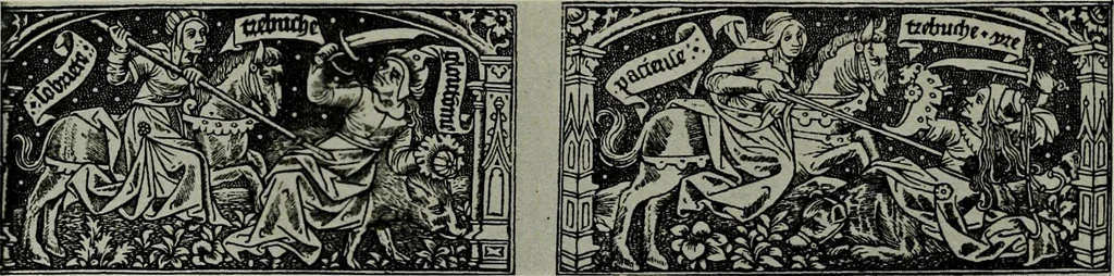 An illustration from L'art religieux de la fin du moyen âge en France; étude sur l'iconographie du moyen âge et sur ses sources d'inspiration;, 1908, leaf 379